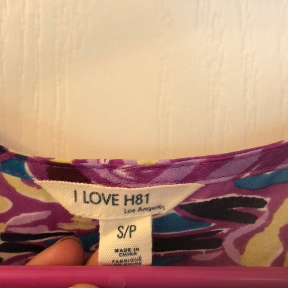 Abstract floral racerback - Picture 3 of 3